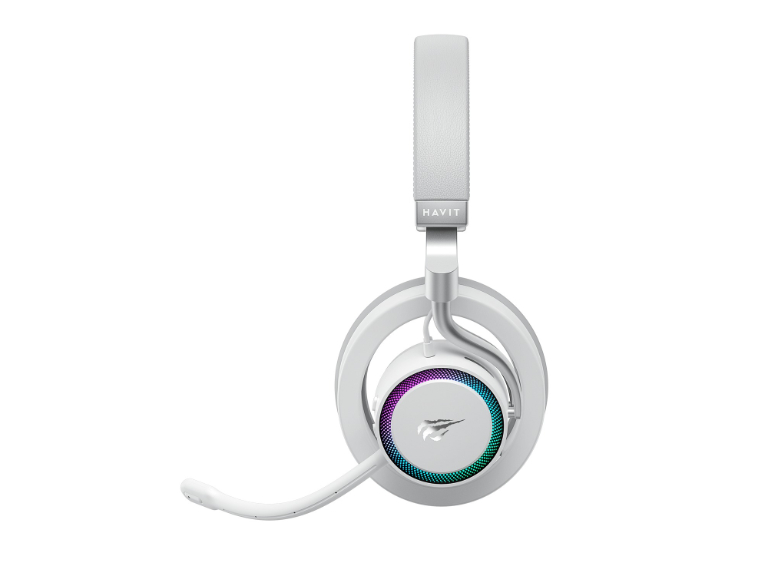 Audífonos Gamer Bluetooth Micrófono Blanco Havit