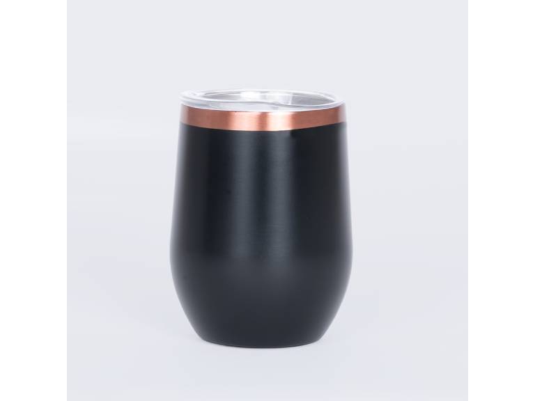 Vaso térmico negro encobrizado LEEDS 350cc
