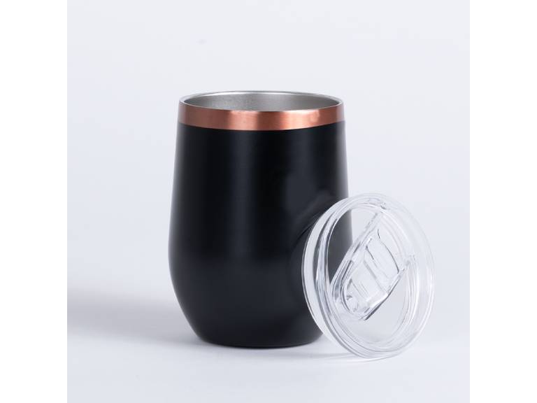 Vaso térmico negro encobrizado LEEDS 350cc