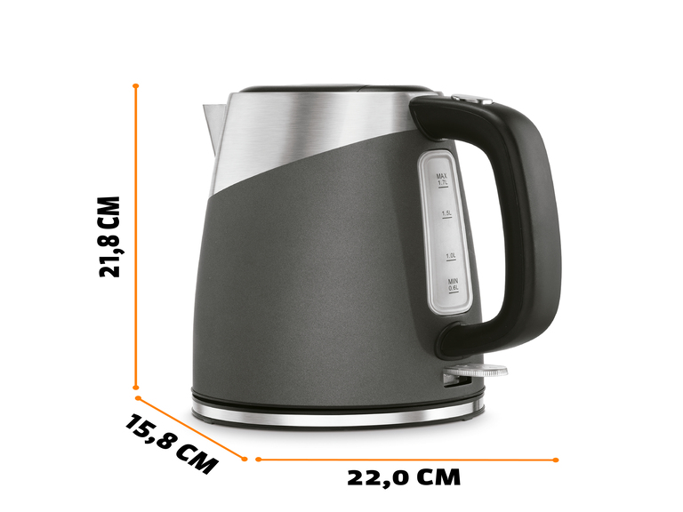 Hervidor Somela HE1300 Negro 1.7 Lts
