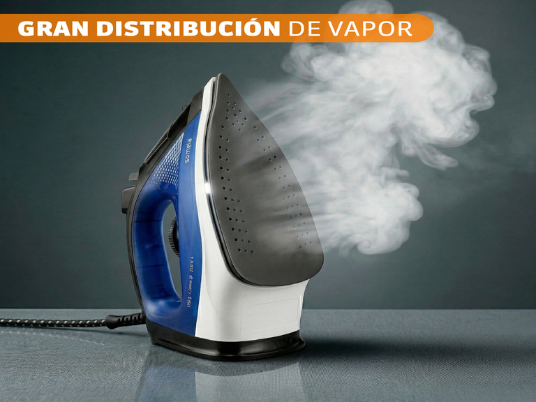 Plancha de Vapor Somela SIR2200 Neon Azul