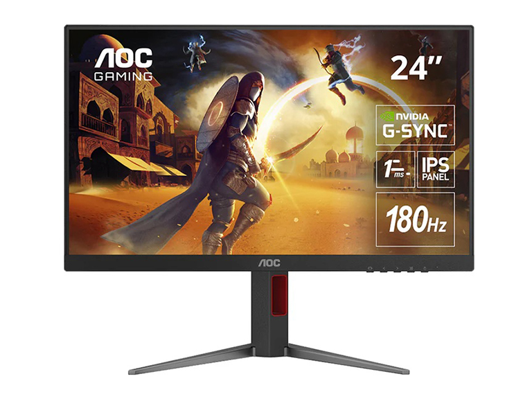 Monitor Gamer Aoc 24 pulgadas Fhd 180Hz 1Ms 24G4
