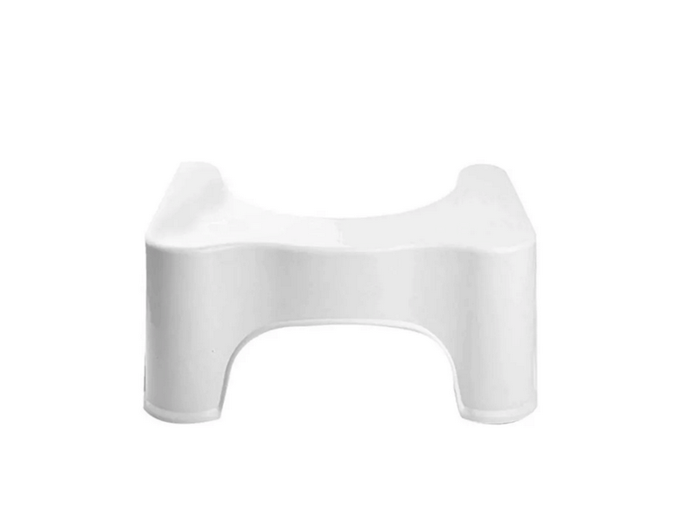 Piso Taburete Pie Inodoro Antideslizante Blanco