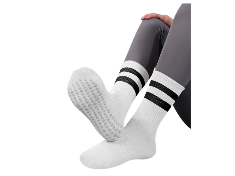 Calcetines Antideslizantes Yoga Pilates Blanco