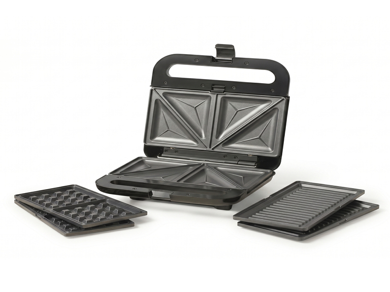 Sandwichera Somela SG3000 3 en 1 Negro