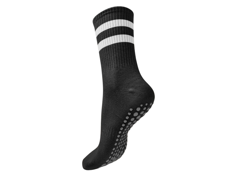 Calcetines Antideslizantes Yoga Pilates Negro