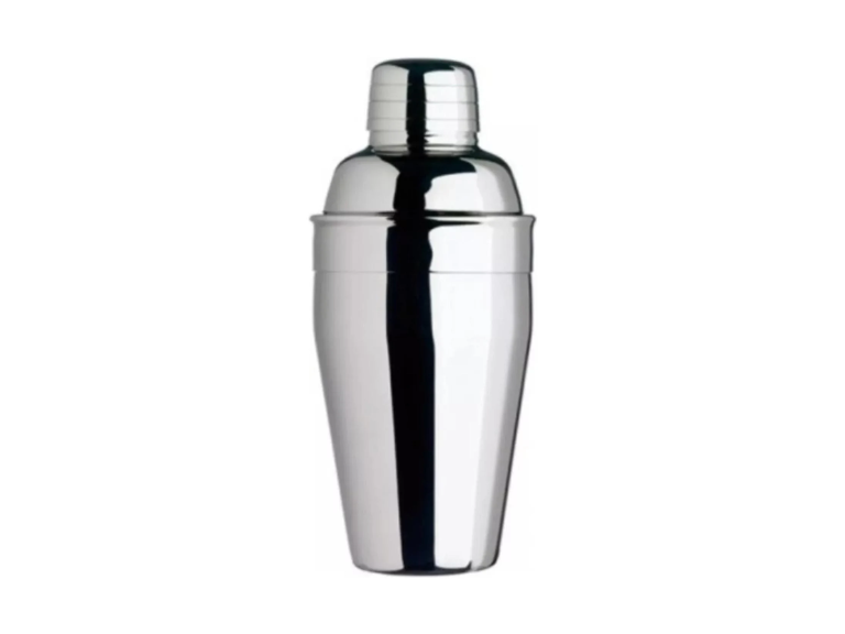 Coctelera 3 Piezas Shaker Acero Inoxidable 500ml