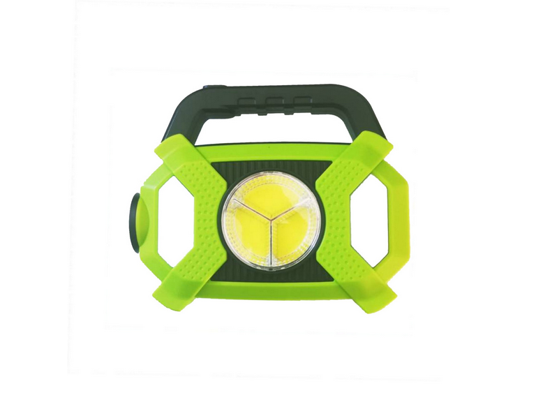 Linterna Luz Solar Exteriores Camping 20 Watt Verde