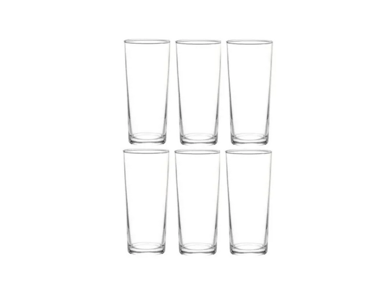 Pack 6 Vasos Vidrio 355 ML Londres