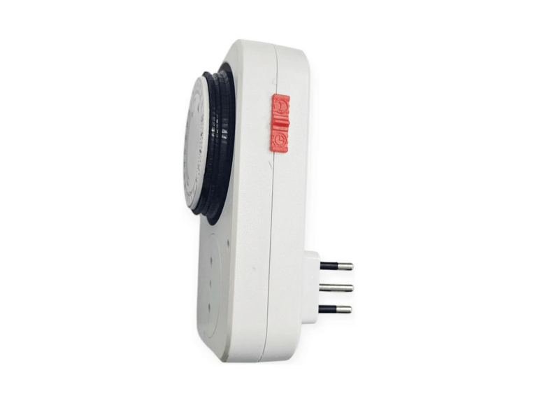 Temporizador Analógico 24 Horas 2200 Watt Blanco