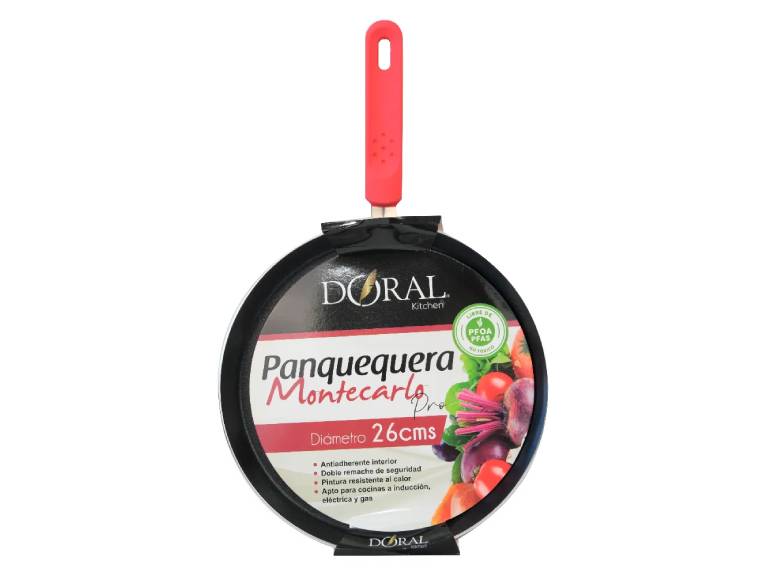 Panquequera Línea Montecarlo Pro Rojo 26cm