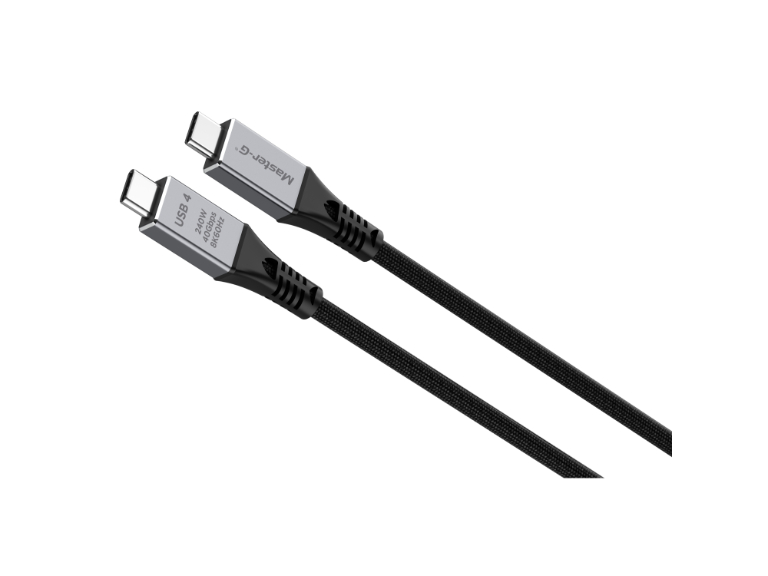 Cable USB 4 Tipo C Dual 8K 1mt Master-G