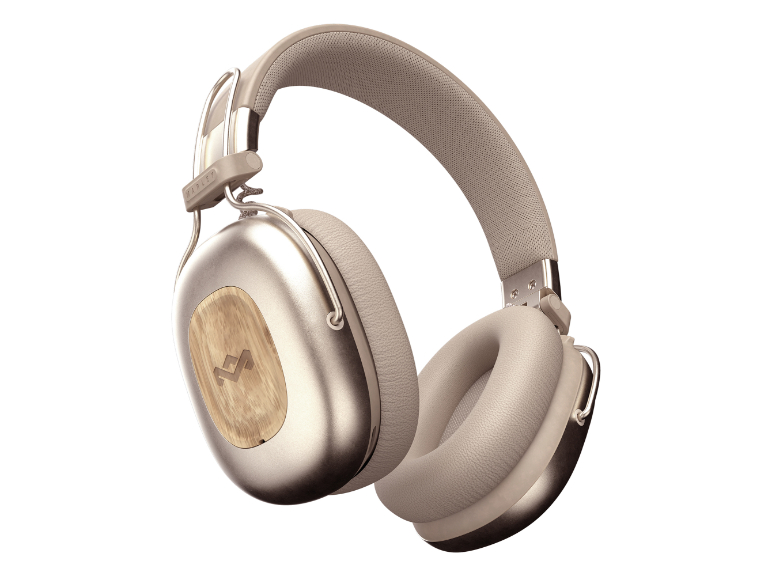 Audífono Bluetooth Positive Vibration Rebel ANC Beige