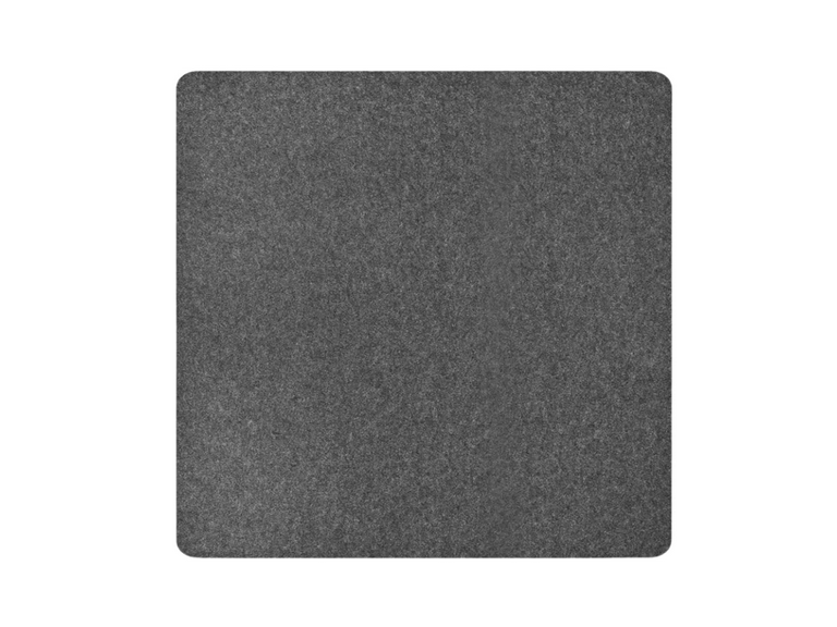 Alfombrilla Antideslizante Silla Oficina 120x90 CM Negro