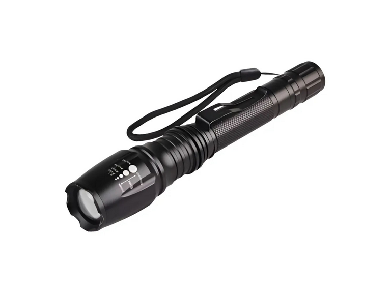 Linterna Táctica LED Militar Recargable Luz Blanca 100 LM