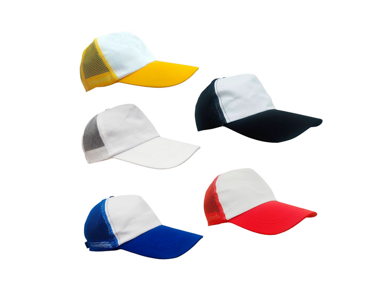 Pack 10 Gorros Jocket Malla Sublimacion Negro
