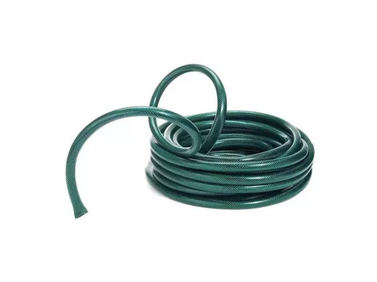 Manguera Reforzada 3/4 Malla Rollo 15 MTS 2 MM verde