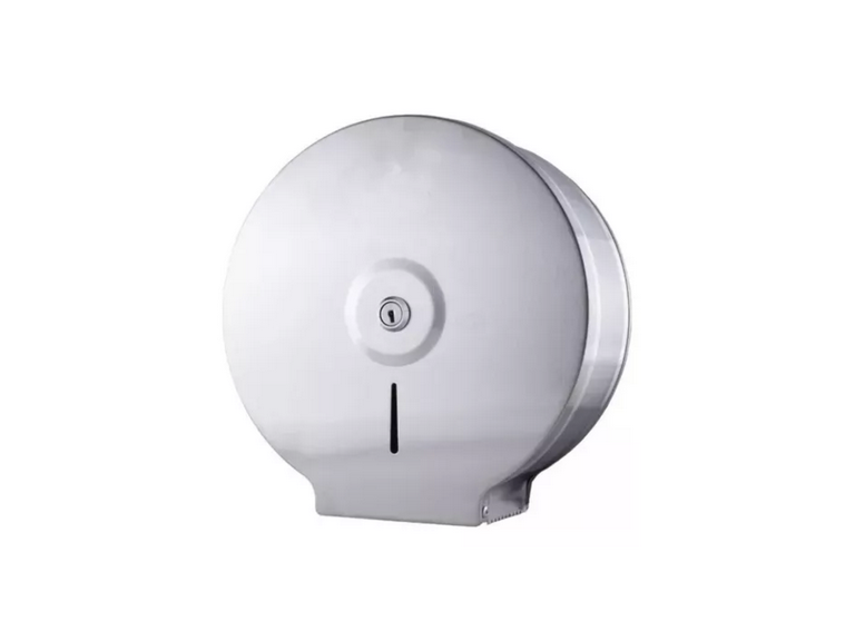Dispensador Papel Higiénico Acero Inoxidable 500 M Llaves