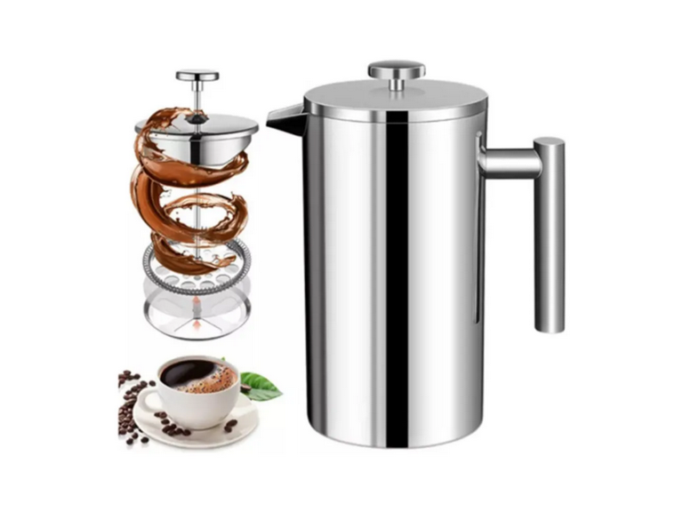 Cafetera Prensa Francesa Acero Inoxidable 800 ML
