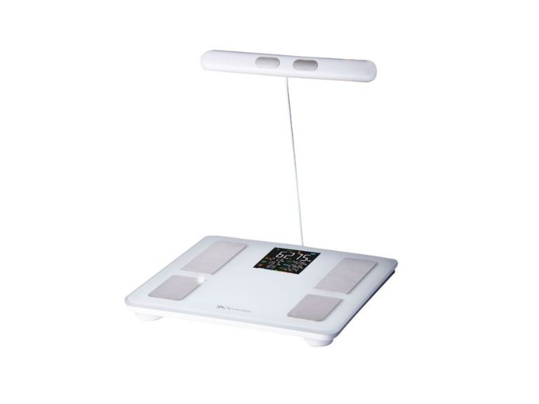 Balanza Inteligente app Bluetooth EM04 blanca
