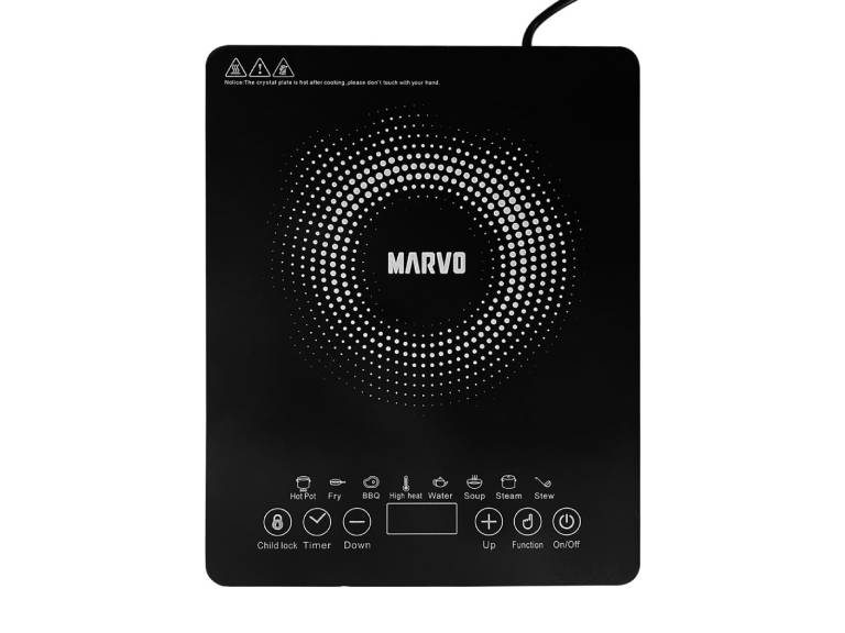 Placa De Inducción Portátil 2000W Marvo
