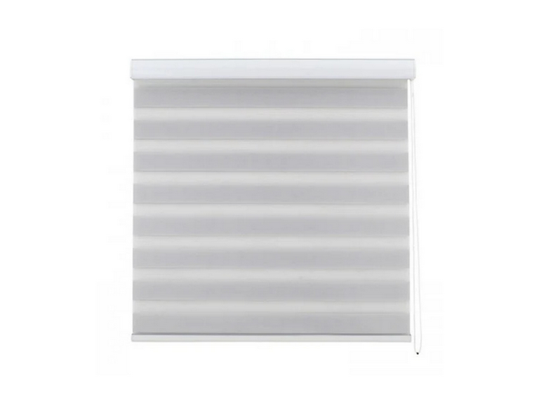 Cortina Roller Persiana Dúo Gris 90x220