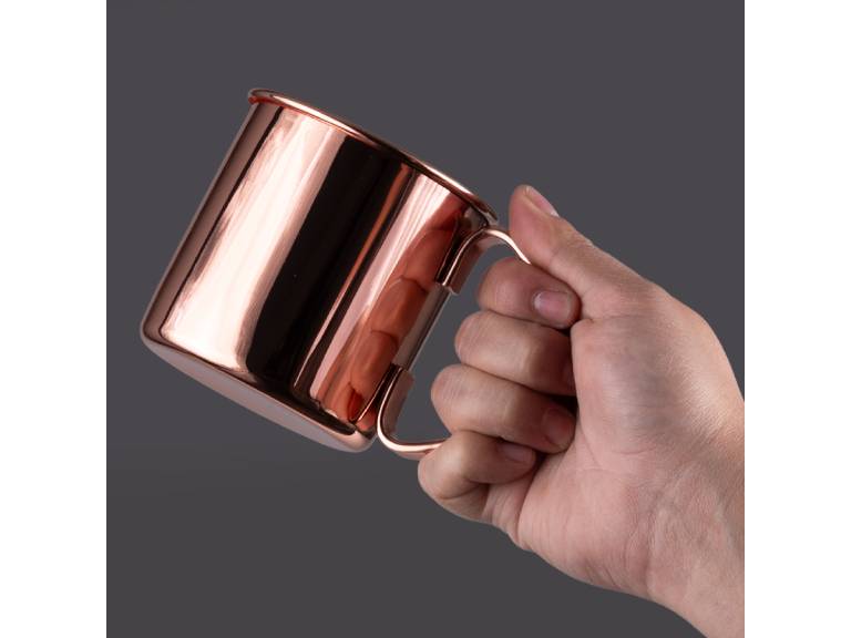 Tazón metálico Encobrizado COPPER 1/2 L
