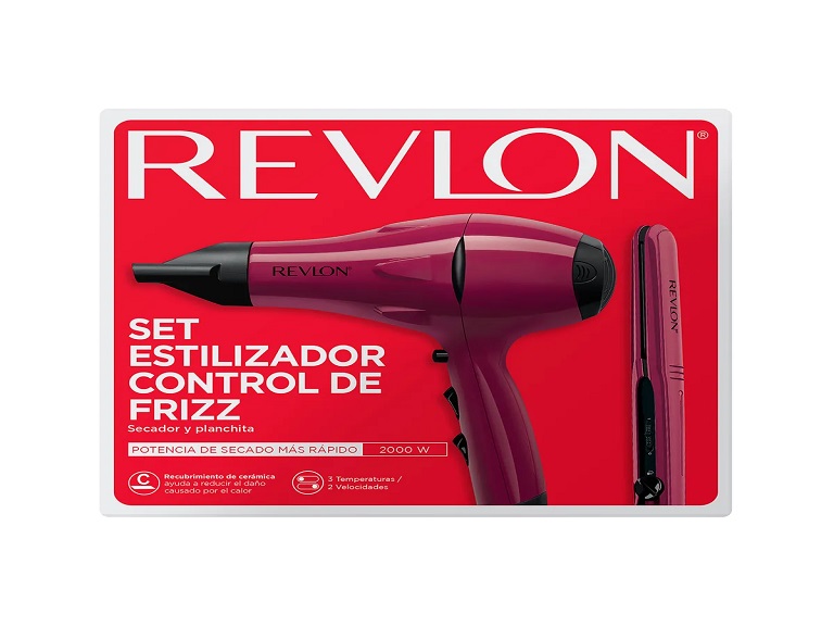 Set Estilizador Control de Frizz Revlon