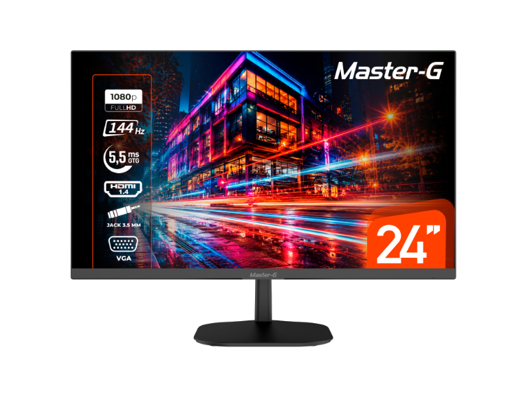 Monitor de PC 24 Full HD IPS 144Hz 5,5ms