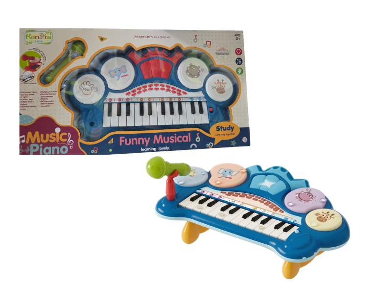 Piano Electrónico Infantil con Micrófono