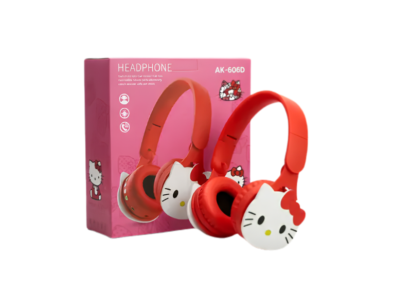 Audífonos Inalámbricos Hello Kitty Rojo