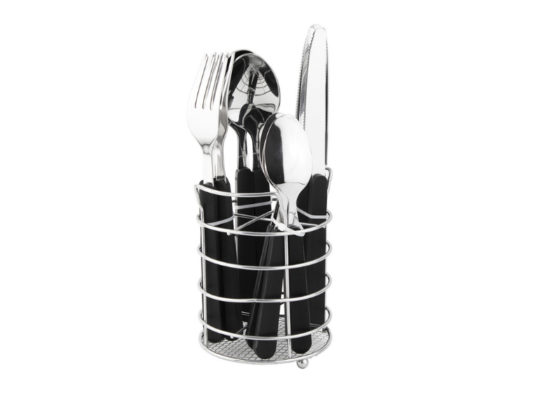 Cuberteria 16 pcs con Escurridor Venecia Tutto Per Tavola