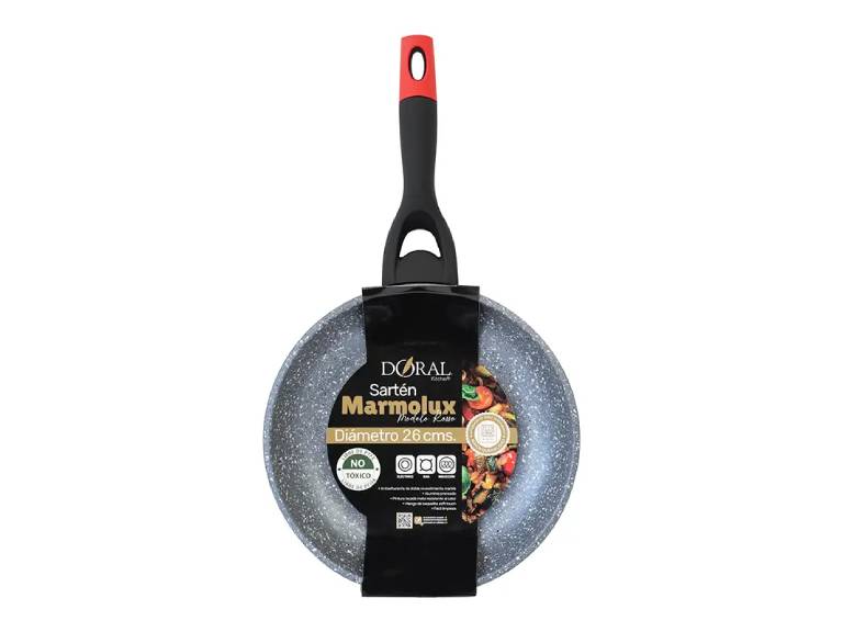 Sartén Marmolux Rosso 26 cm Doral