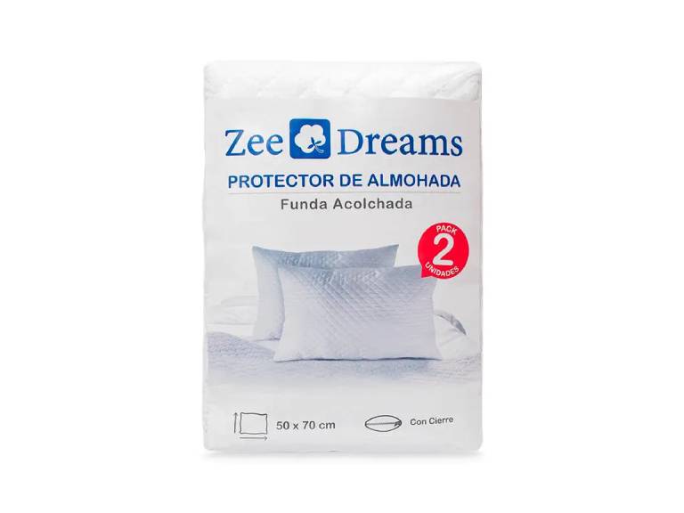 Protector Almohada 50X70 Pack 2 und Zee Dreams