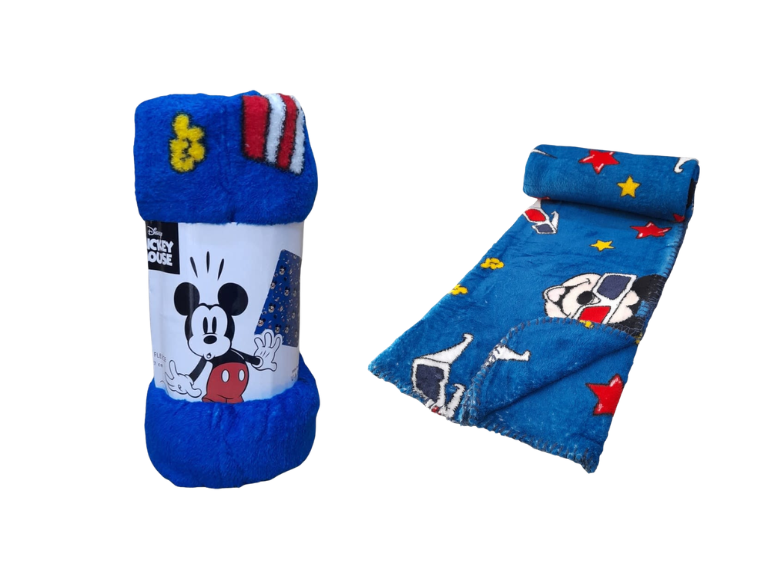 Manta Infantil Mickey Mouse Ultra Suave 127 × 152 cm