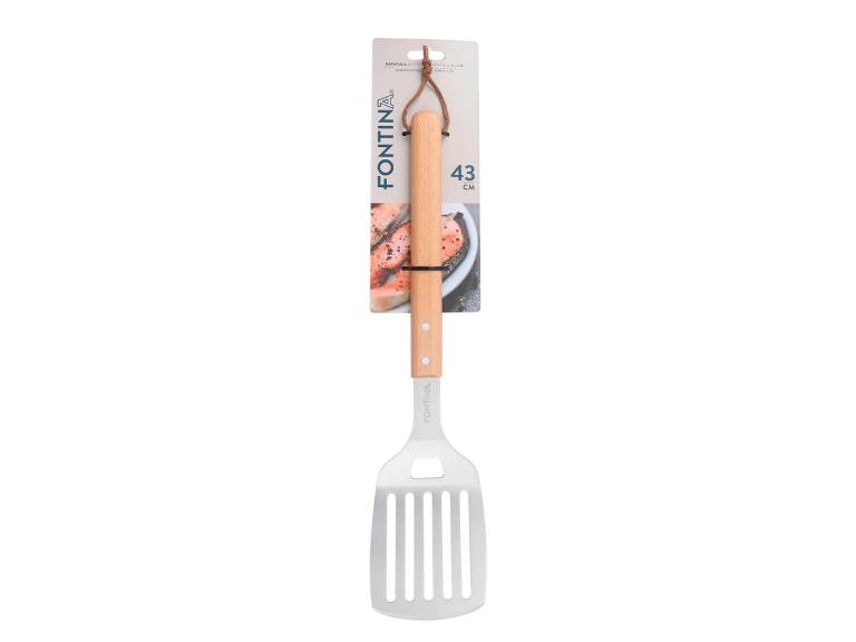 Espátula Parrilla Acero Inoxidable 43cm