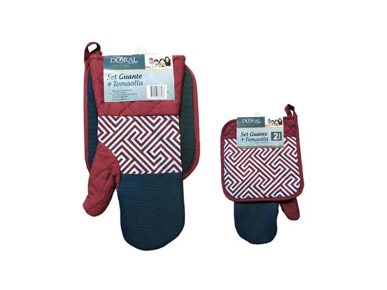 Set guantes + Tomaolla con neoprende Doral varios diseños