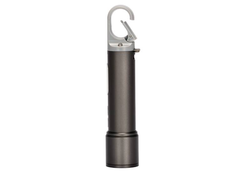 USB Linterna Táctica y Lámpara recargable HOOK 15-en-1