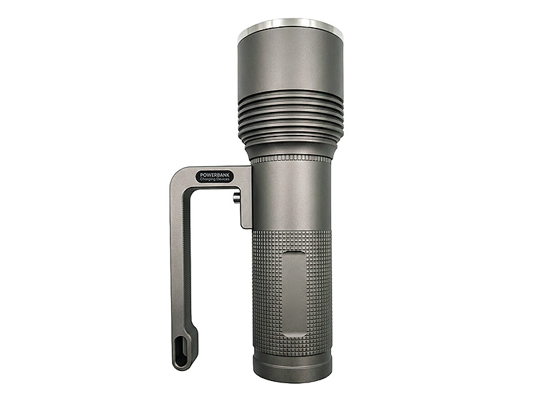 Linterna Lampara Recargable 2000 Lumens Zoom 4X Laser Powerlab 