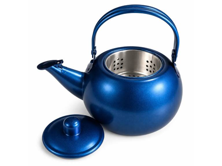 Tetera de Té Tomisa Berlier 0,9 Litros con Filtro Azul