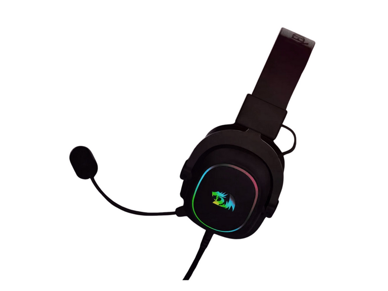 Audifonos Gamer Profesional LED Redragon Zeus Negro