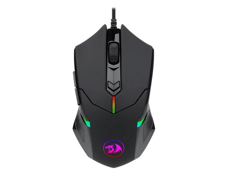 Mouse Gamer Profesional Centrophorus Redragon Negro